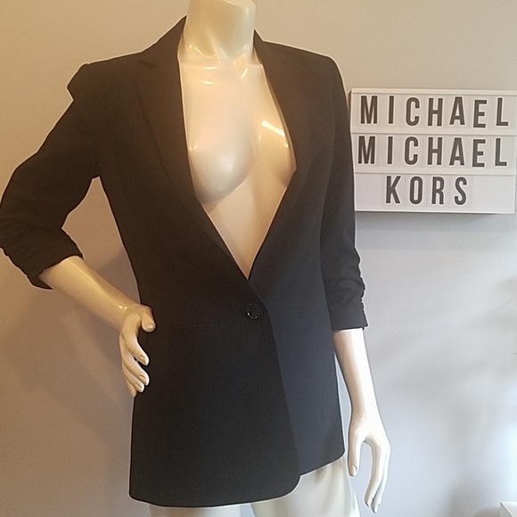 MICHAEL Michael Kors Jackets & Blazers - Micheal by Michael Kors Women's Black Blazer